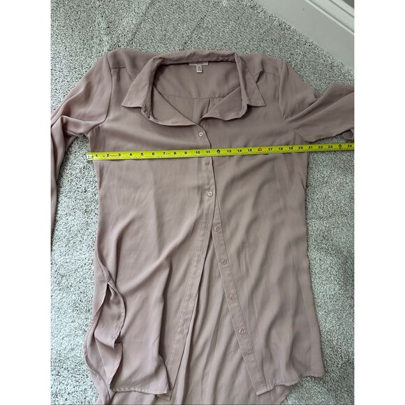 Delicate pink Como Vintage chiffon blouse - Picture 8 of 9